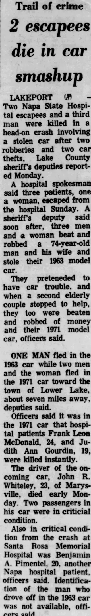 other Newspaper clipping from Jul 25, 1972 5851937