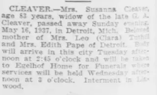 other Newspaper clipping from May 18, 1937 5851953