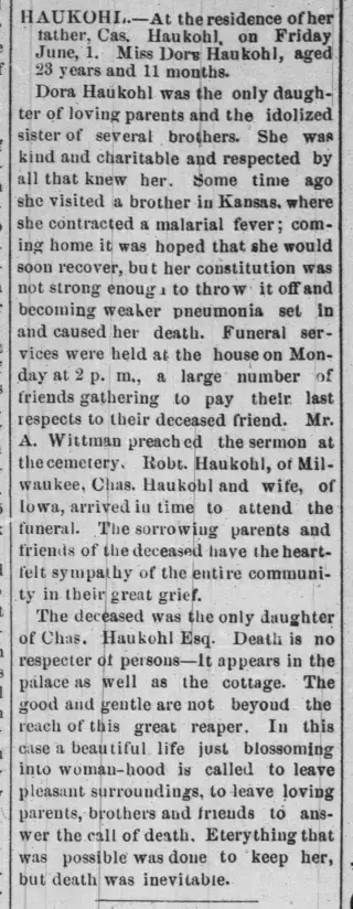 other Newspaper clipping from Jun 5, 1888 5853014