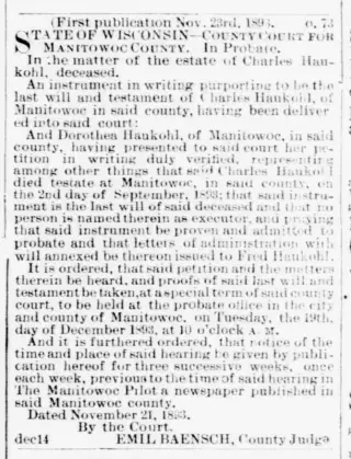 other Newspaper clipping from Dec 21, 1893 5853024
