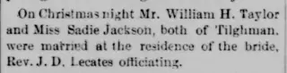 Marriage Newspaper clipping from Jan 7, 1893 5853446
