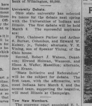 other Newspaper clipping from Dec 28, 1911 5853640