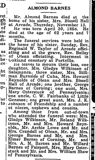 other Newspaper clipping from Nov 21, 1930 5853644