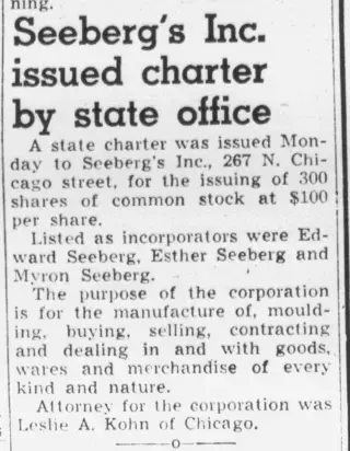 other Newspaper clipping from Apr 8, 1954 5853652