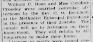 Marriage Newspaper clipping from Jun 1, 1917 5853853