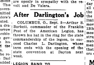 other Newspaper clipping from Sep 8, 1922 5853861