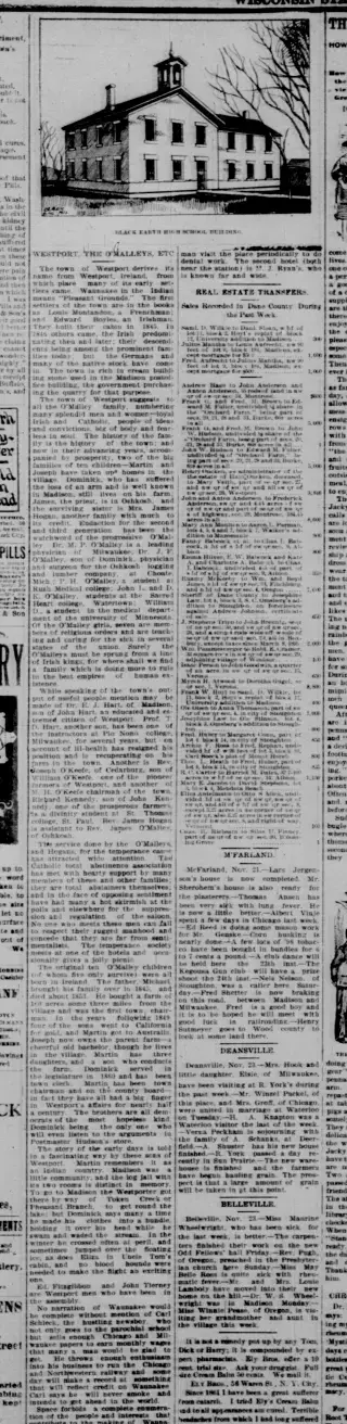 other Newspaper clipping from Nov 25, 1898 5854144