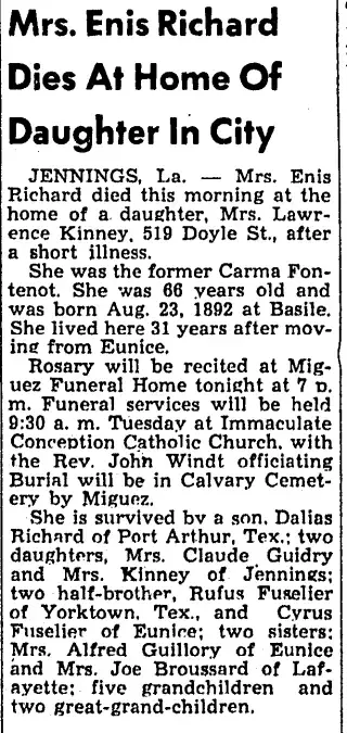 other Newspaper clipping from Aug 17, 1959 5854152