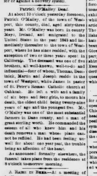 other Newspaper clipping from Dec 22, 1882 5854273