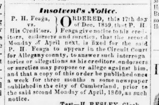 other Newspaper clipping from Jan 5, 1860 5854454