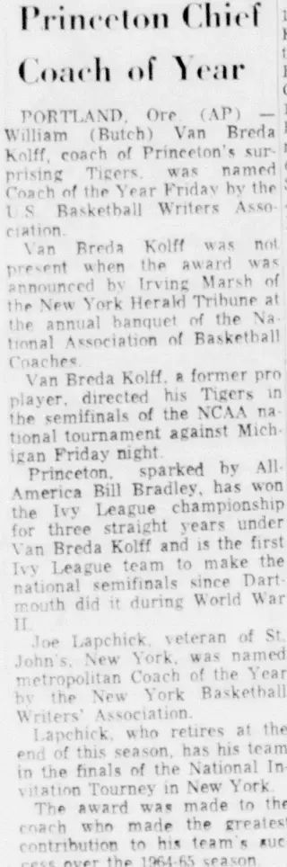 other Newspaper clipping from Mar 20, 1965 5854526