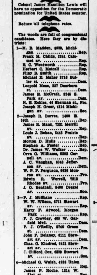other Newspaper clipping from Feb 10, 1912 5854554