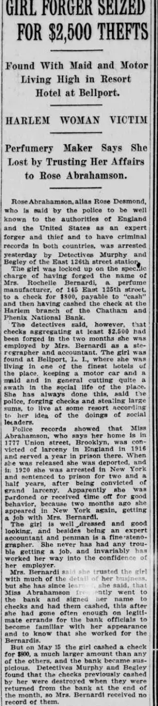 other Newspaper clipping from Jun 15, 1922 5854608