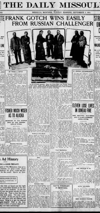other Newspaper clipping from Sep 5, 1911 5854627