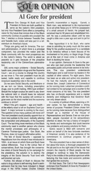 other Newspaper clipping from Nov 2, 2000 5854675