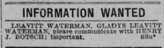 other Newspaper clipping from Nov 12, 1921 5854911