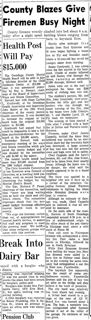 other Newspaper clipping from Oct 31, 1959 5855181