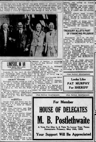 other Newspaper clipping from May 1, 1932 5855248
