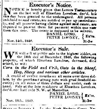 other Newspaper clipping from Nov 28, 1840 5855380