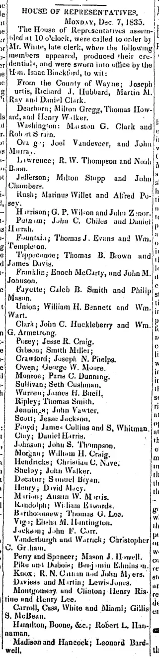 Political Newspaper clipping from Dec 12, 1835 5856277