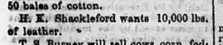 other Newspaper clipping from Jan 28, 1864 5856303