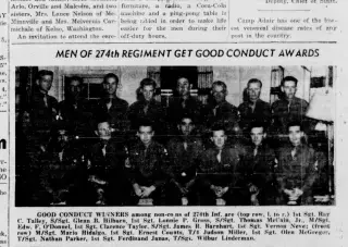 other Newspaper clipping from Oct 15, 1943 5856407