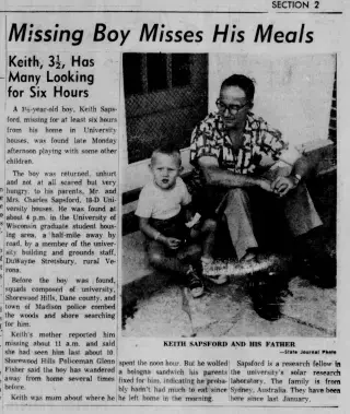 other Newspaper clipping from Sep 15, 1959 5856717