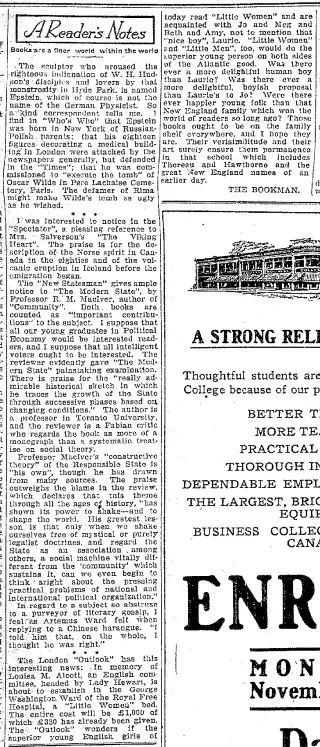 other Newspaper clipping from Oct 30, 1926 5856775