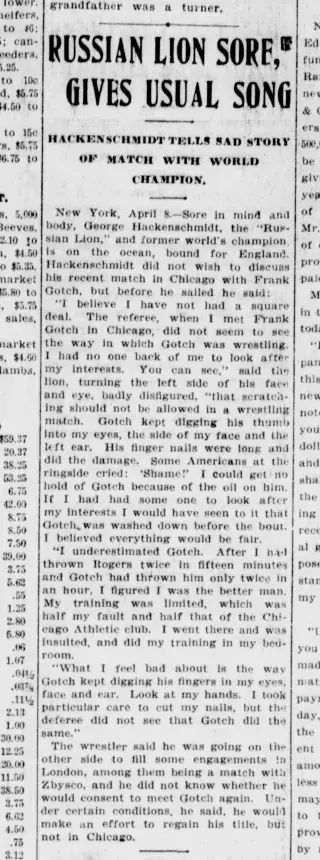 other Newspaper clipping from Apr 8, 1908 5856957