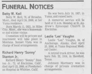 other Newspaper clipping from Apr 26, 2000 5857025