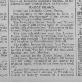 other Newspaper clipping from Aug 28, 1873 5857240