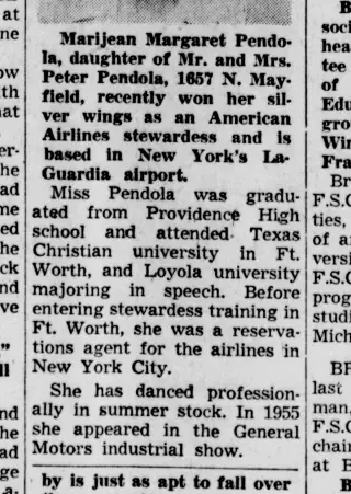 other Newspaper clipping from Aug 9, 1961 5857370