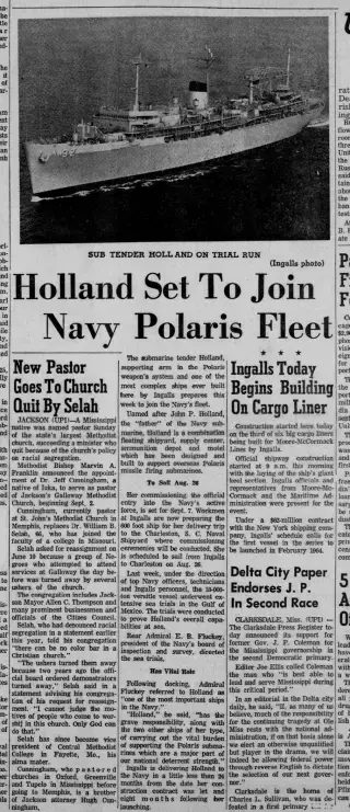 other Newspaper clipping from Aug 12, 1963 5857778
