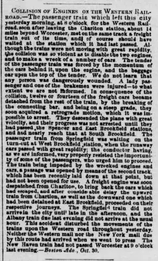 other Newspaper clipping from Oct 31, 1847 5858083