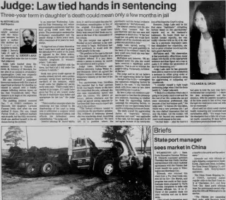 other Newspaper clipping from Oct 23, 1987 5858921