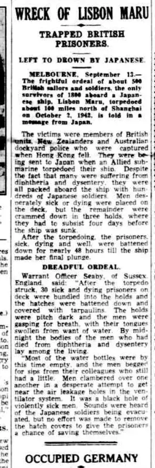 other Newspaper clipping from Sep 14, 1945 5859236
