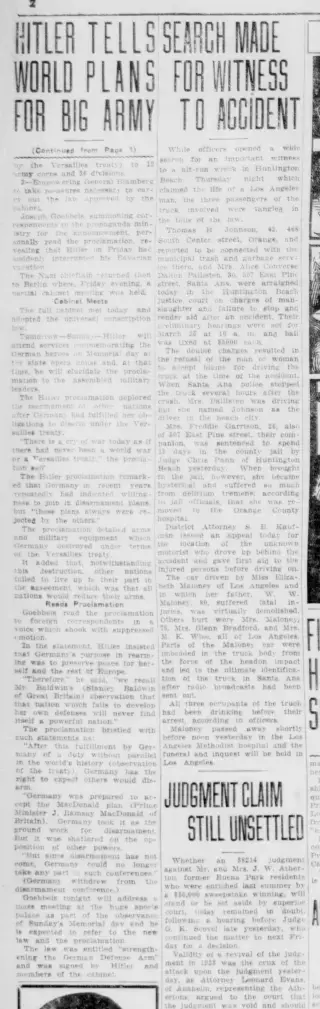 other Newspaper clipping from Mar 16, 1935 5859521
