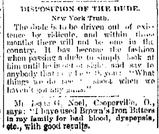 other Newspaper clipping from Dec 27, 1883 5859604