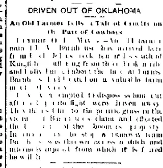 other Newspaper clipping from May 3, 1889 5859645