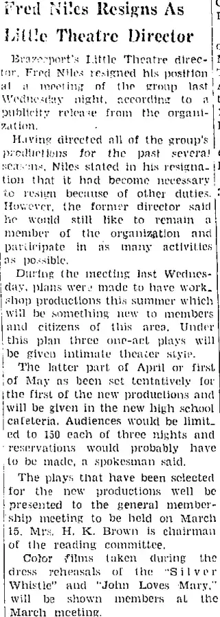 other Newspaper clipping from Mar 8, 1951 5859867