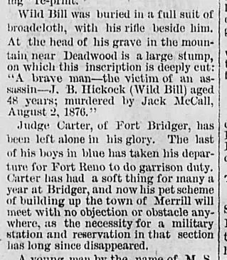 other Newspaper clipping from Sep 28, 1876 5860045