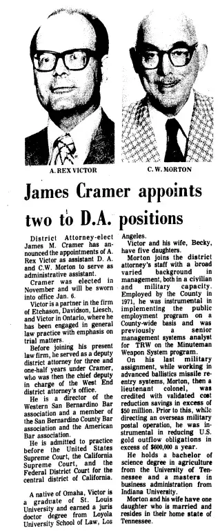 other Newspaper clipping from Dec 28, 1974 5860054