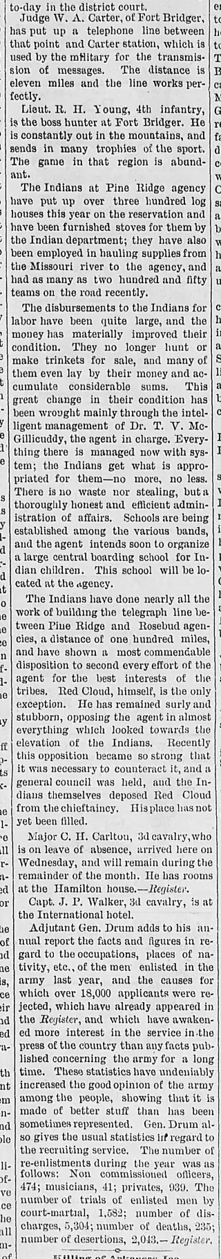 other Newspaper clipping from Nov 25, 1880 5860062