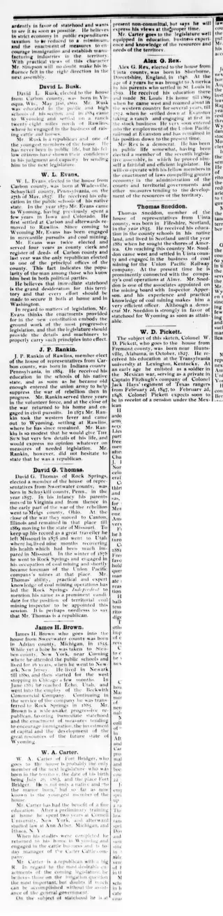 other Newspaper clipping from Jan 15, 1890 5860684