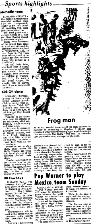General news Newspaper clipping from Sep 17, 1970 5860997
