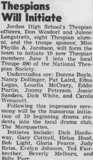 other Newspaper clipping from May 27, 1949 5861012