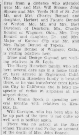 other Newspaper clipping from Oct 14, 1937 5861266