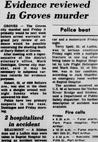 Crime Newspaper clipping from Aug 24, 1985 5861353