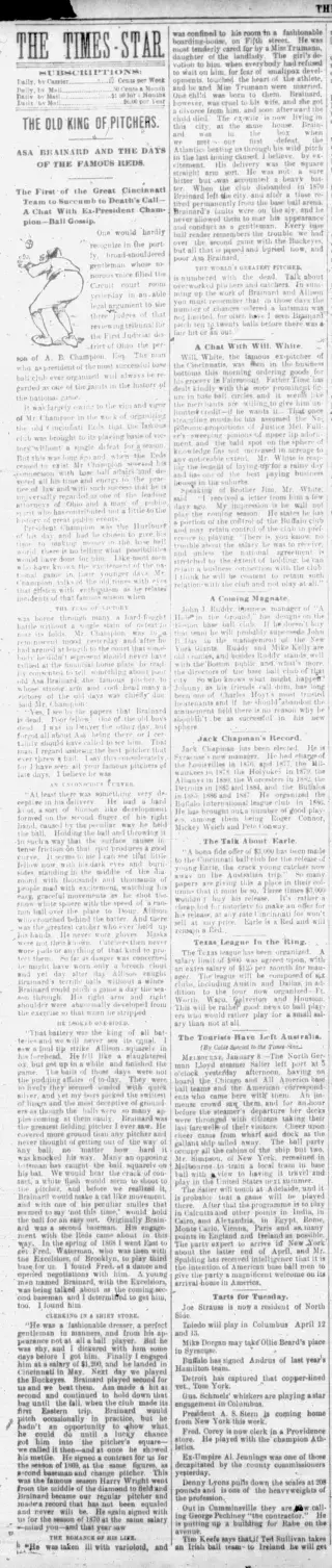 other Newspaper clipping from Jan 8, 1889 5861582