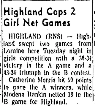 Sports Newspaper clipping from Nov 3, 1965 5861679